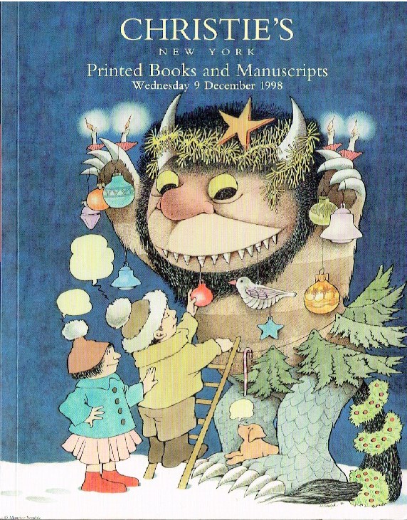 Christies December 1998 Printed Books and Manuscripts