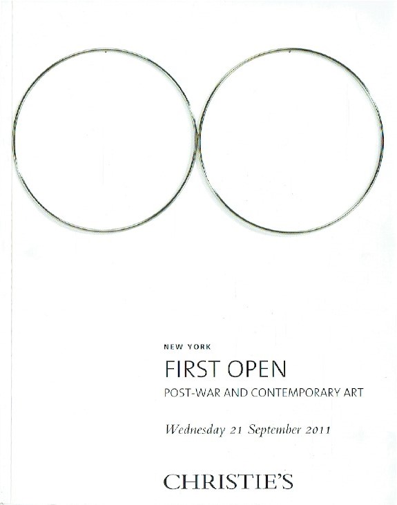 Christies September 2011 Post-War and Contemporary Art