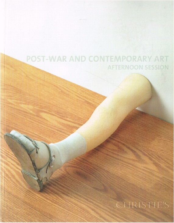 Christies November 2014 Post-War and Contemporary Art