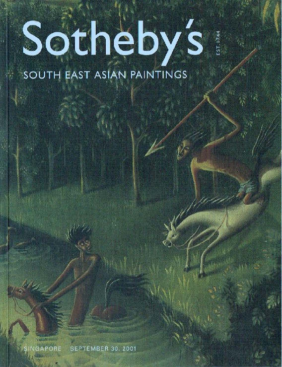 Sothebys September 2001 South East Asian Paintings (Digital only)