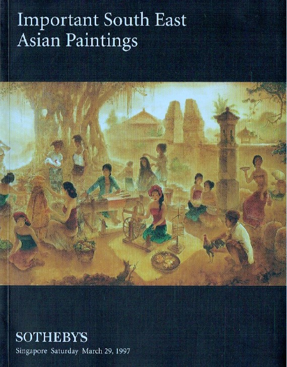 Sothebys March 1997 Important South East Asian Paintings