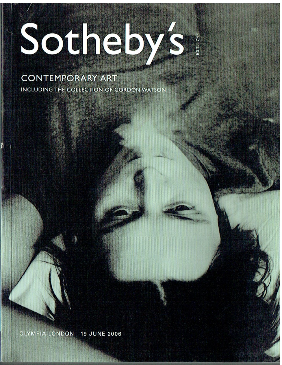 Sothebys June 2006 Contemporary Art inc. Collection of Gordon Waston