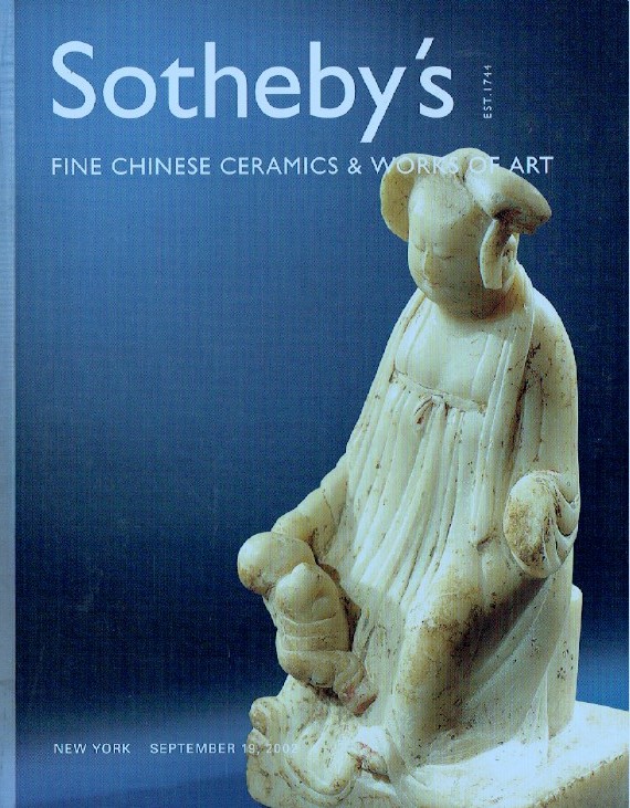 Sothebys September 2002 Fine Chinese Ceramics and Works of Art (Digital Only)
