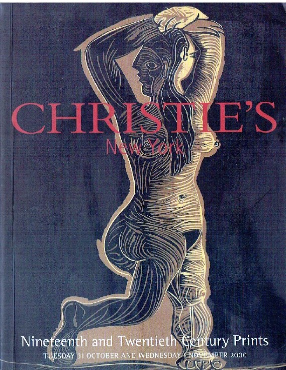 Christies November 2000 Nineteenth and Twentieth Century Prints