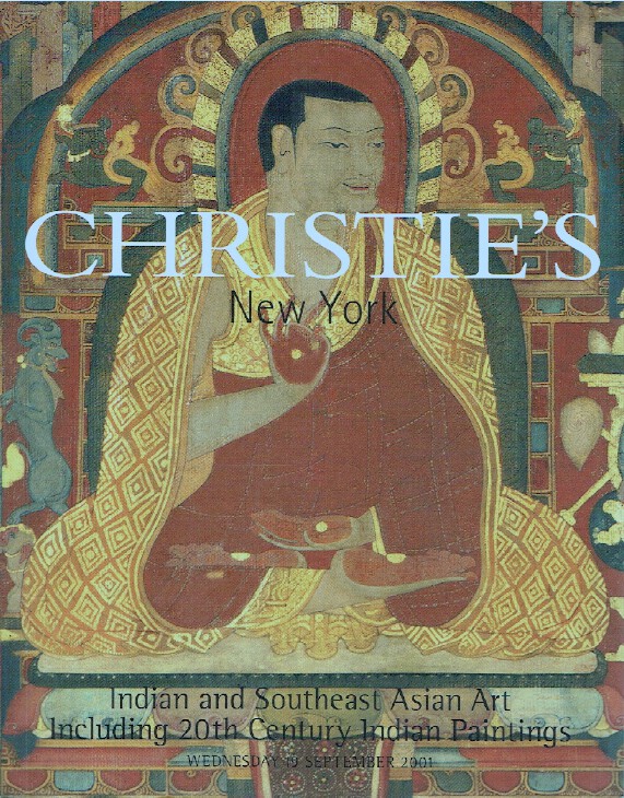 Christies September 2001 Indian & Southeast Asian Art - 20th Century Paintings
