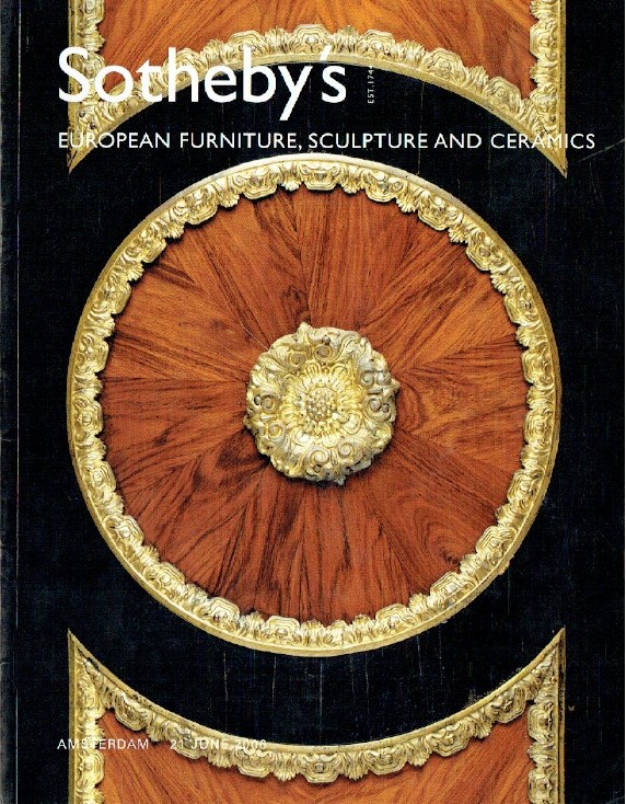 Sothebys June 2006 European Furniture, Sculpture and Ceramics