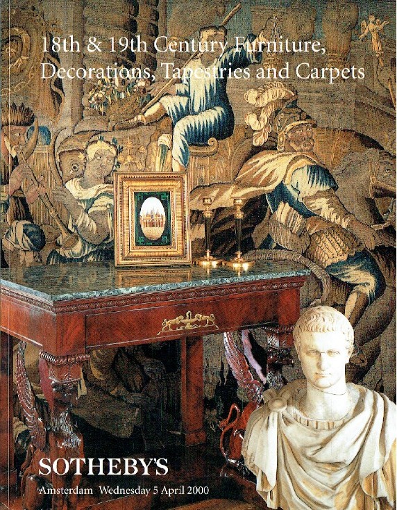 Sothebys April 1997 18th & 19th Century Furniture, Decorations & Tapestries
