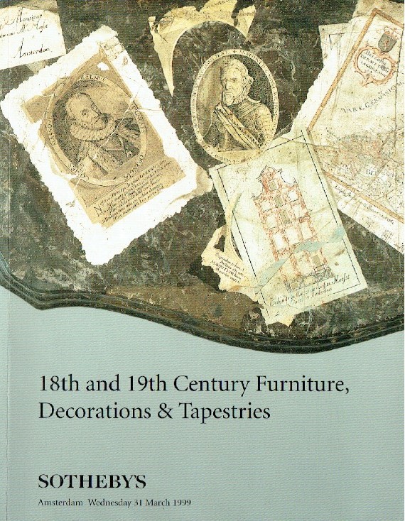 Sothebys March 1999 18th & 19th Century Furniture, Decorations & Tapestries