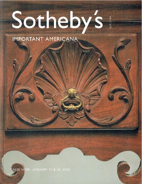 Sothebys January 2002 Important Americana