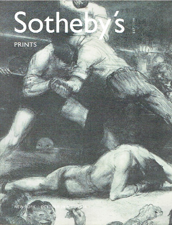 Sothebys October 2004 Prints - Rita & Daniel Fraad Collection
