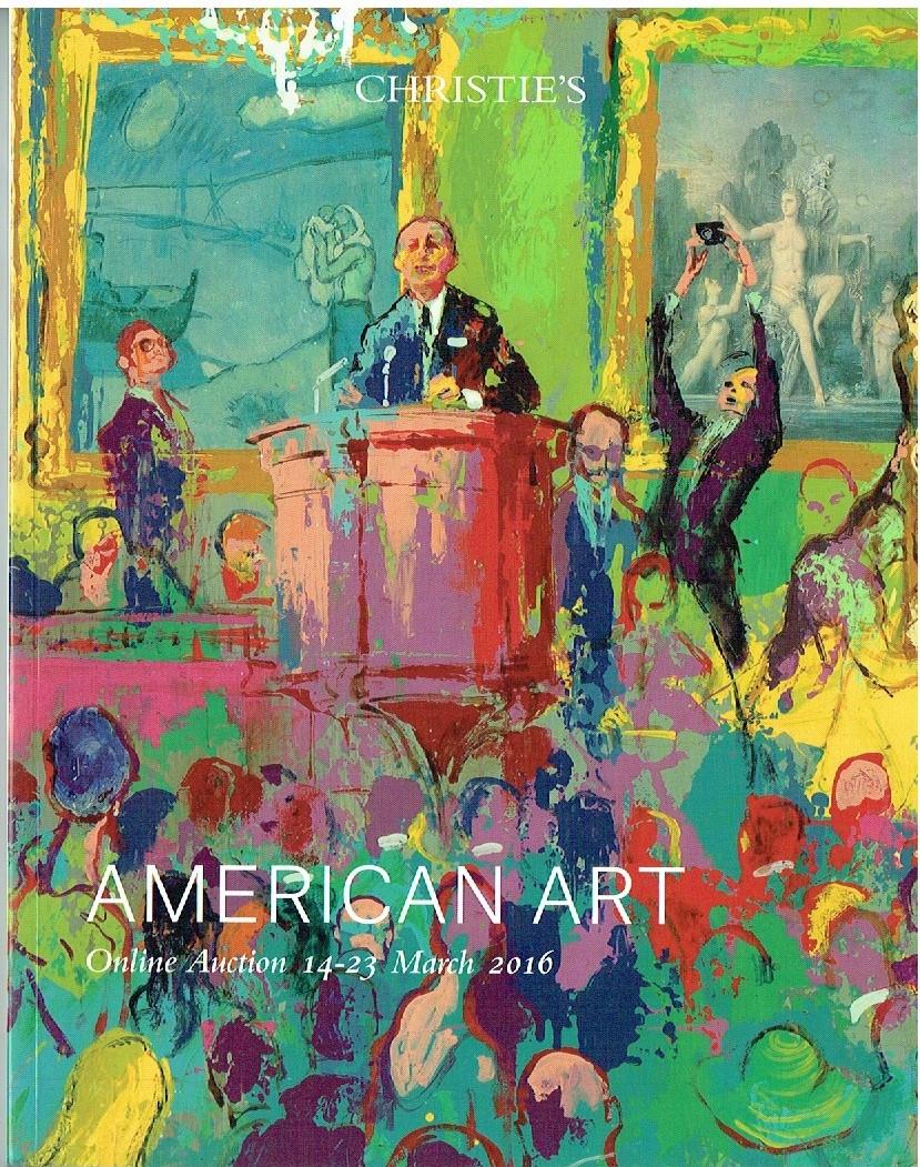 Christies March 2016 American Art - Click Image to Close