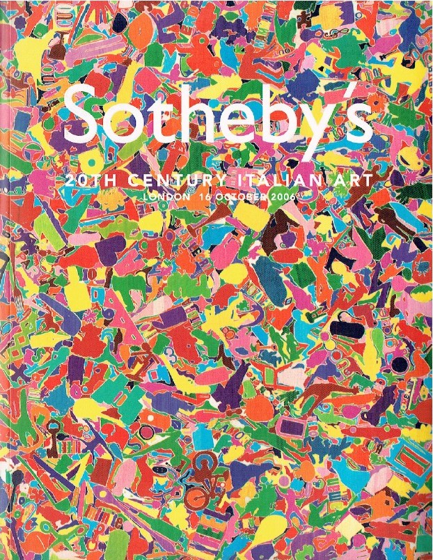 Sothebys October 2006 20th Century Italian Art