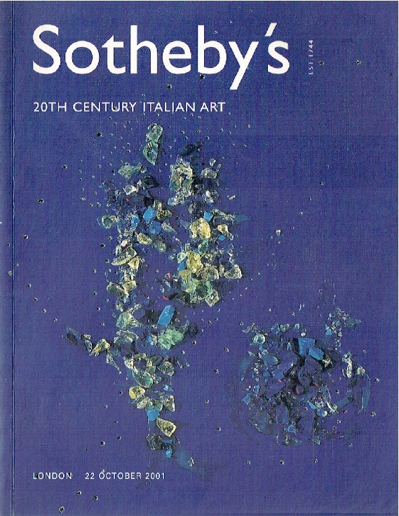 Sothebys October 2001 20th Century Italian Art