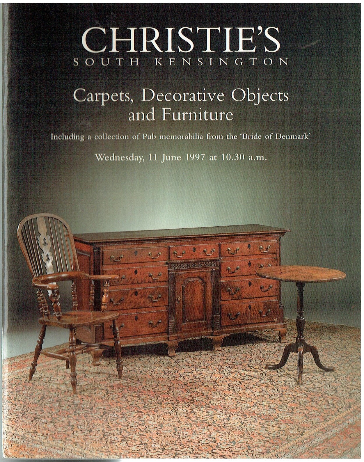 Christies June 1997 Carpets , Decorative Objects & Furniture