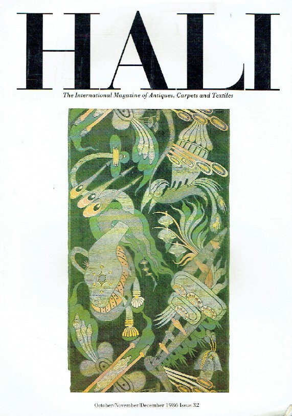 Hali Magazine issue 32, October/November/December 1986