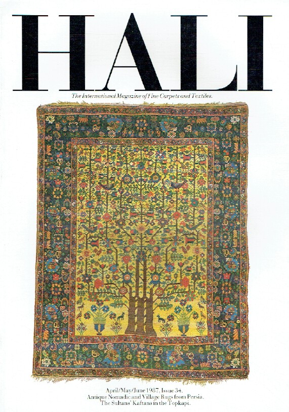 Hali Magazine issue 34, April/May/June 1987