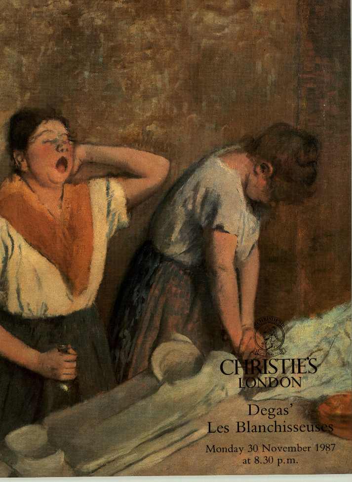 Christies 1987 Degas' Les Blanchisseuses (Digital only)