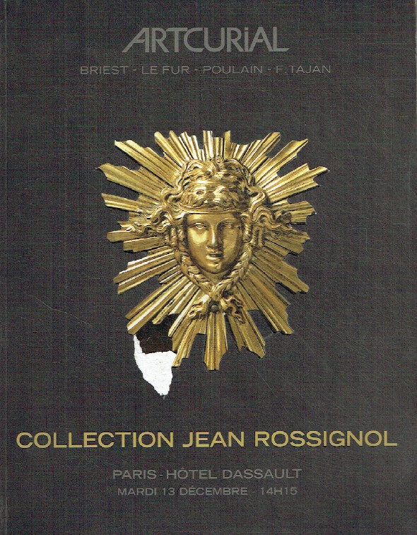 Artcurial Dec 2005 Jean Rossignol Collection French Furniture, Paintings, WoA