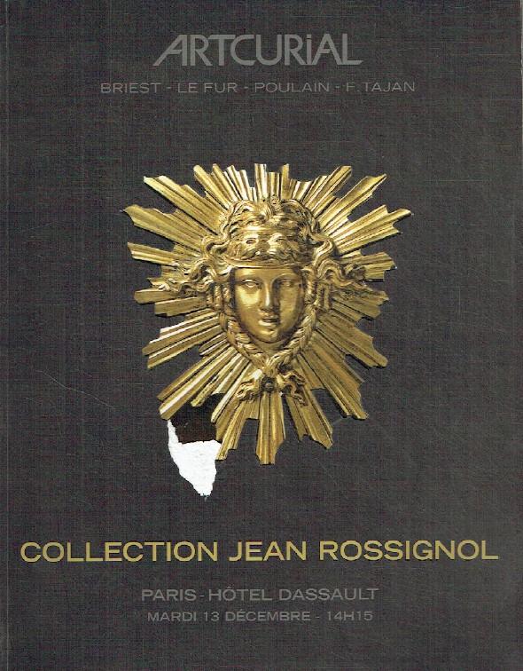 Artcurial Dec 2005 Jean Rossignol Collection French Furniture, Paintings, WoA - Click Image to Close