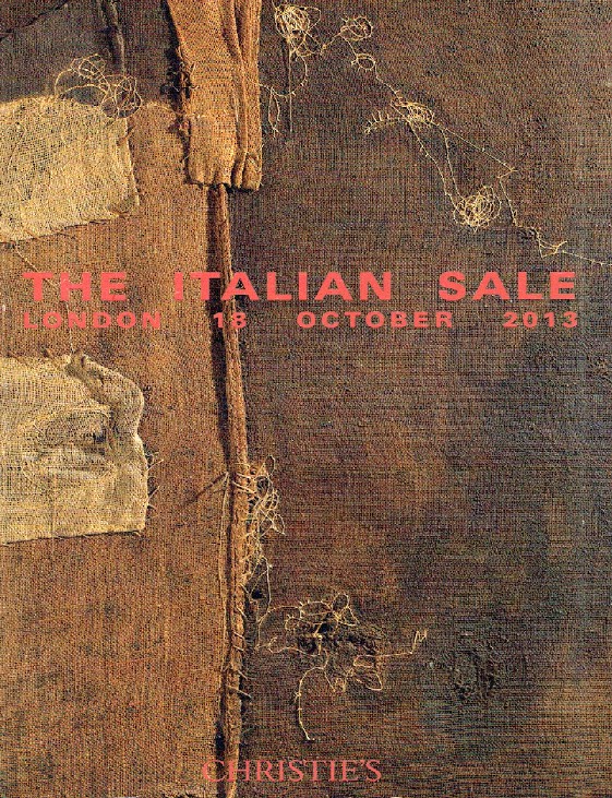 Christies October 2013 The Italian Sale