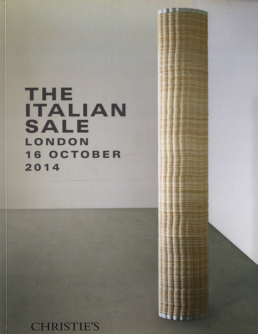 Christies October 2014 The Italian Sale