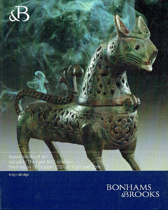 Bonhams October 2001 Islamic Works of Art, inc. Egee Art Collection