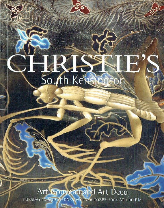 Christies October 2004 Art Nouveau and Art Déco