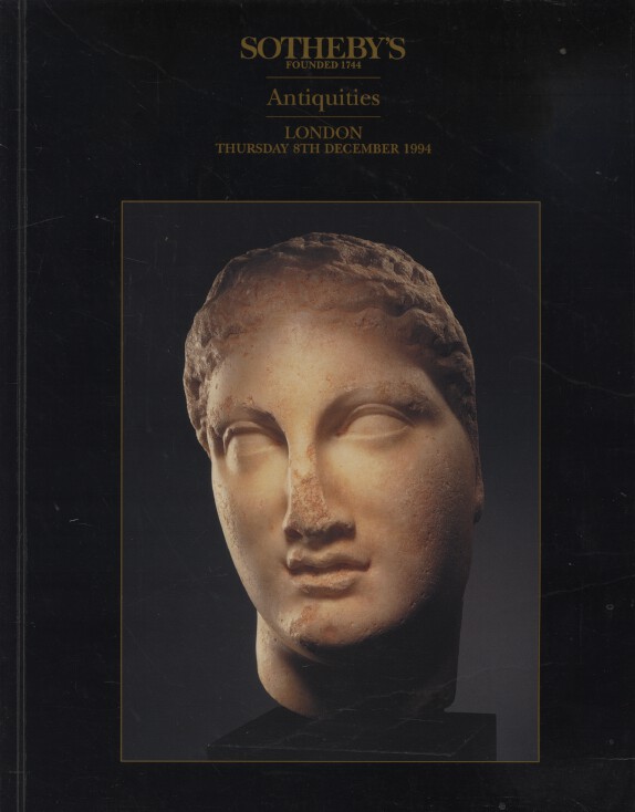Sothebys December 1994 Antiquities (Digital Only)