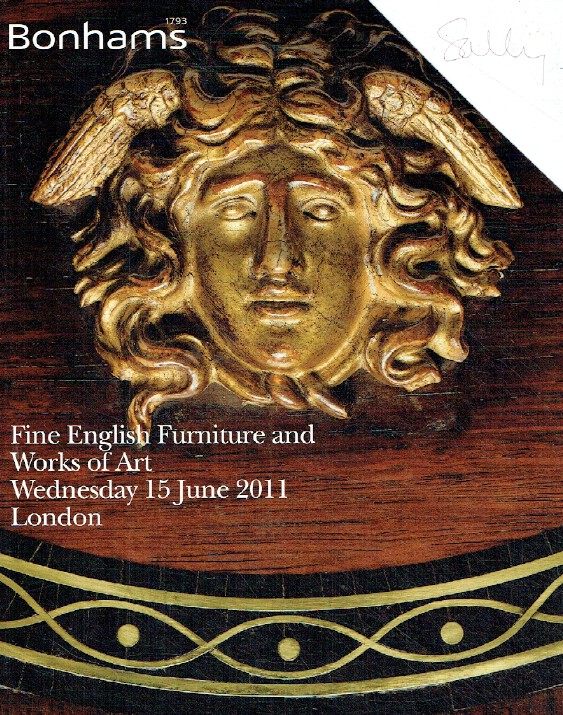 Bonhams 2011 Fine English Furniture and Works of Art