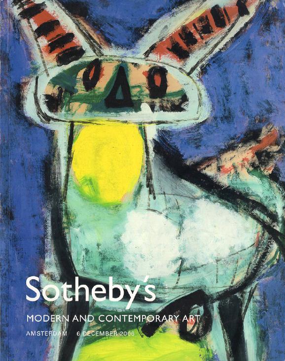 Sothebys December 2006 Modern and Contemporary Art