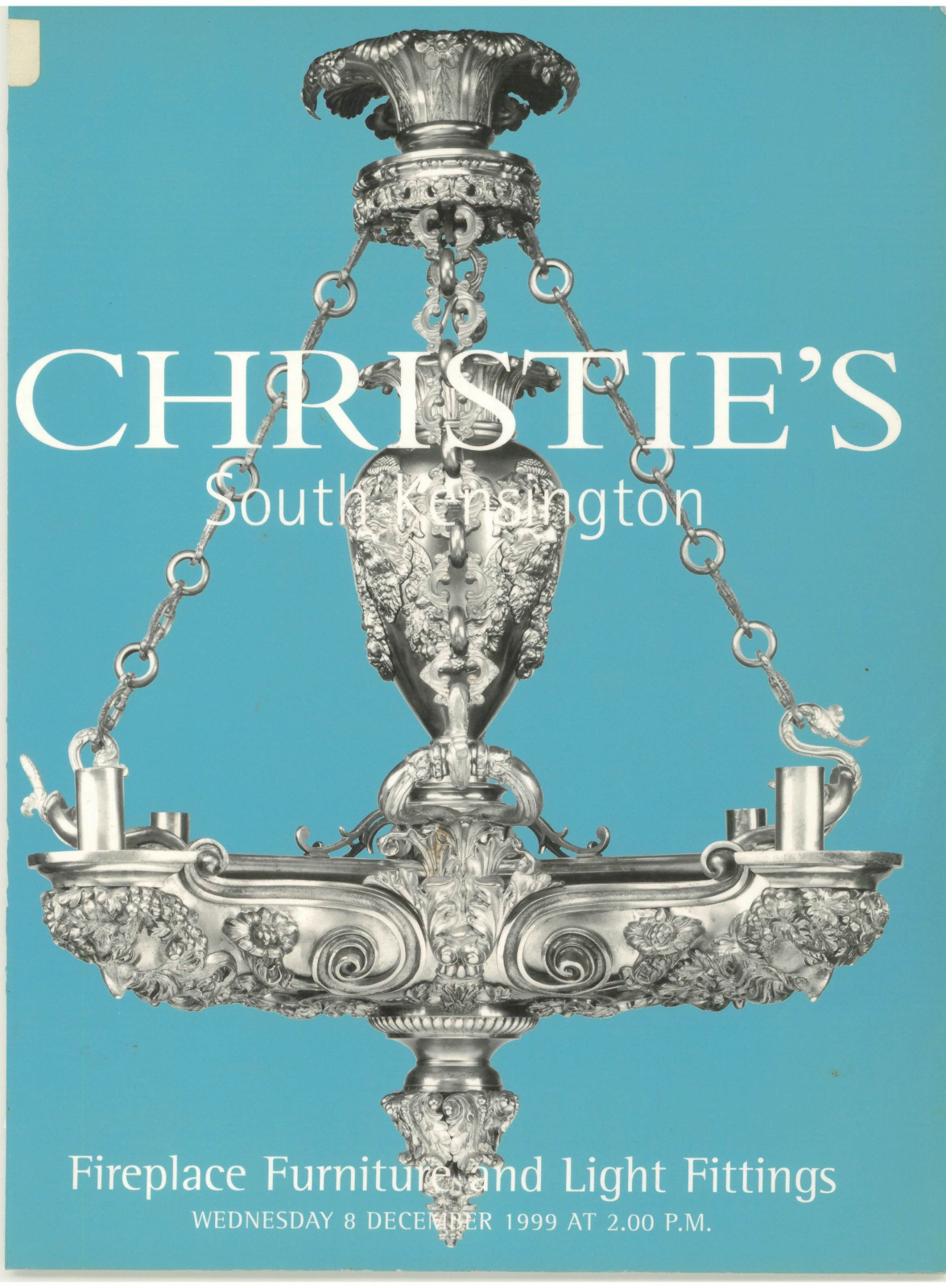Christies December 1999 Fireplace Furniture & Light Fittings