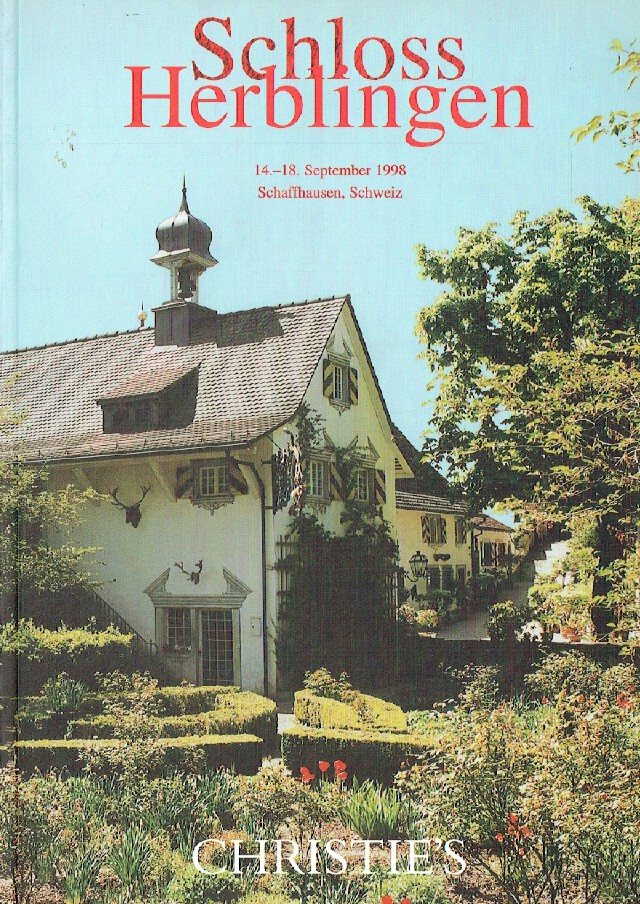 Christies 1998 Schloss Herblingen Part - II