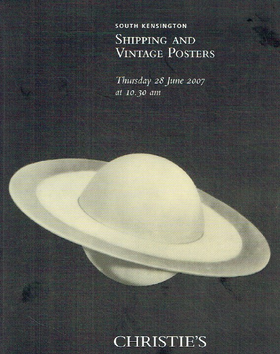 Christies 2007 Shipping & Vintage Posters - Click Image to Close