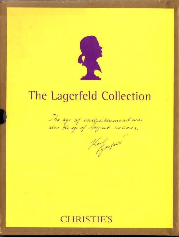 Christies 2000 The Lagerfeld Collection 3 vols