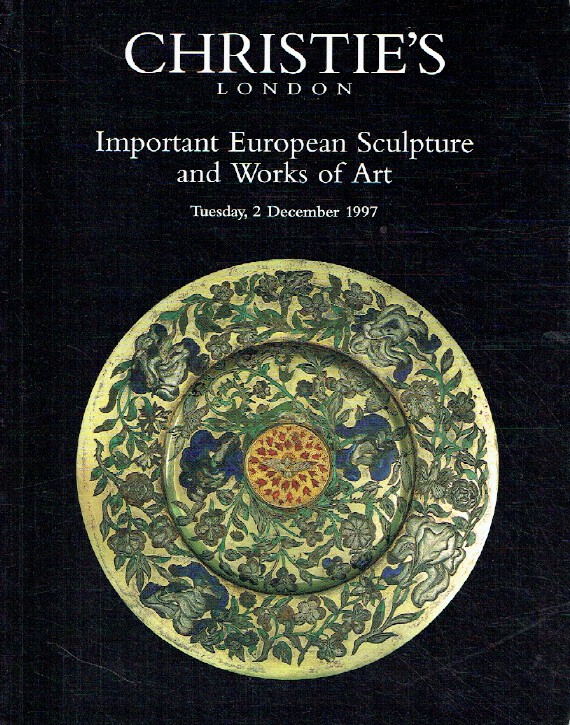 Christies 1997 Important European Sculpture, Works of Art - Click Image to Close