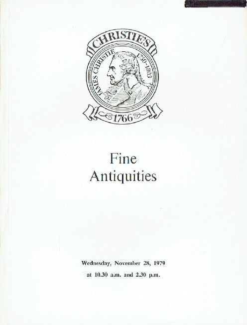 Christies November 1979 Fine Antiquities