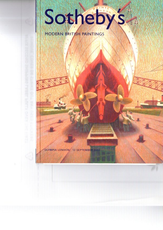 Sothebys September 2002 Modern British Paintings