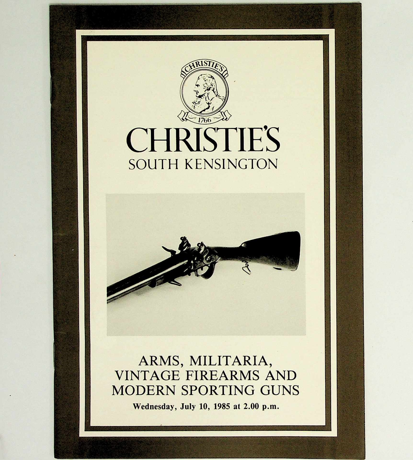 Christies July 1985 Arms, Militaria, Vintage Firearms & Modern Sporting Guns