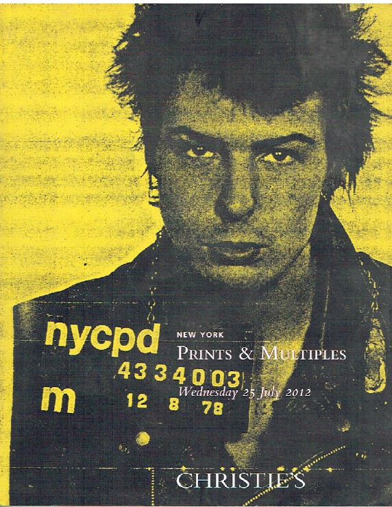 Christies July 2012 Prints & Multiples