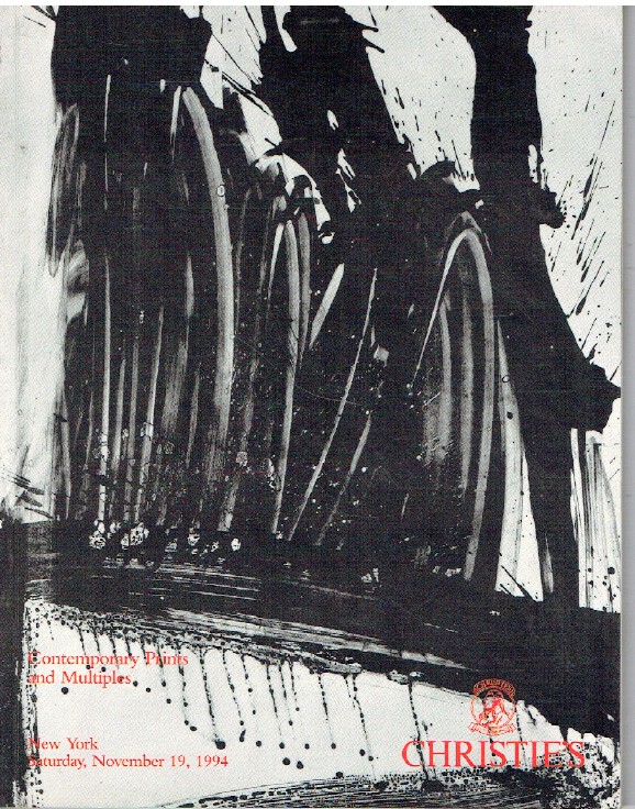 Christies November 1994 Contemporary Prints & Multiples