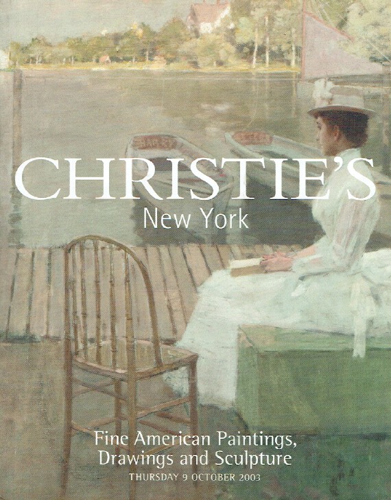 Christies October 2003 Fine American Paintings, Drawings & Sculpture - Click Image to Close