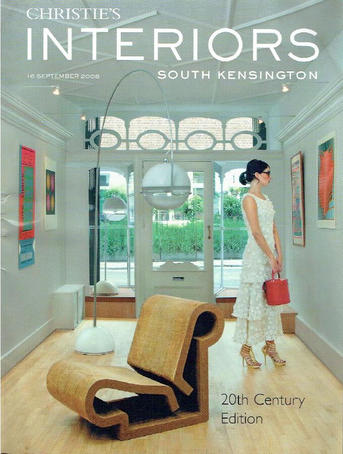 Christies September 2008 Interiors - 20th Century Edition
