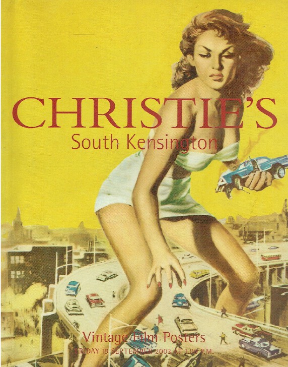 Christies September 2003 Vintage Film Posters (Digital Only)