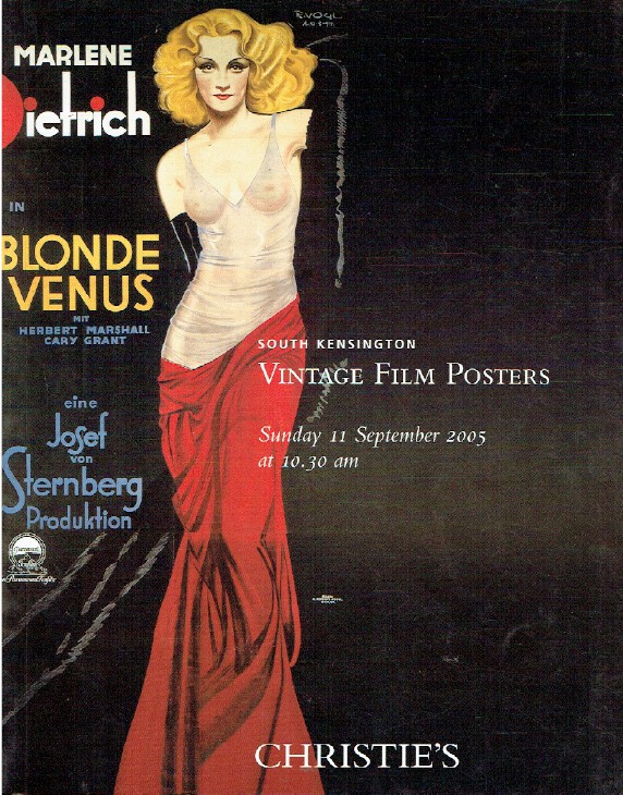 Christies September 2005 Vintage Film Posters - Click Image to Close