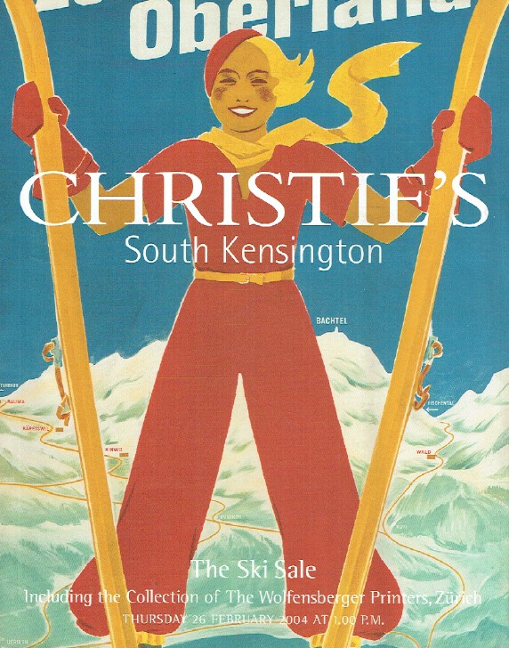 Christies February 2004 The Ski Sale inc Wolfensberger Collection