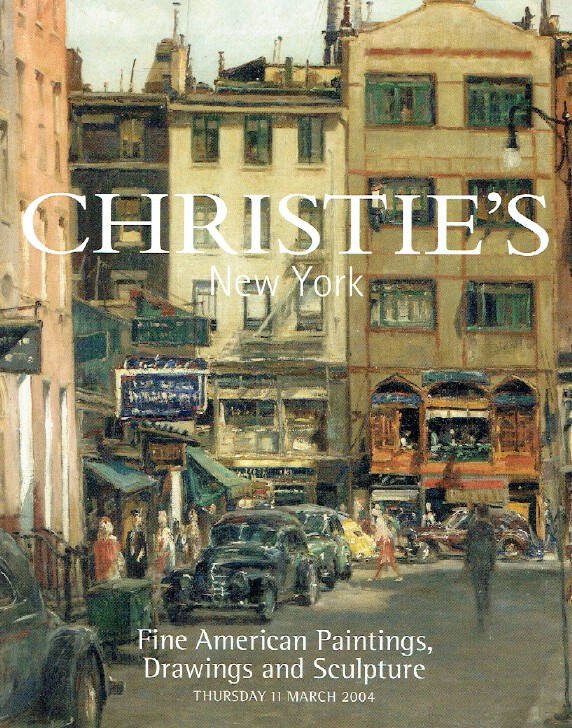 Christies March 2004 Fine American Paintings, Drawings & Sculpture