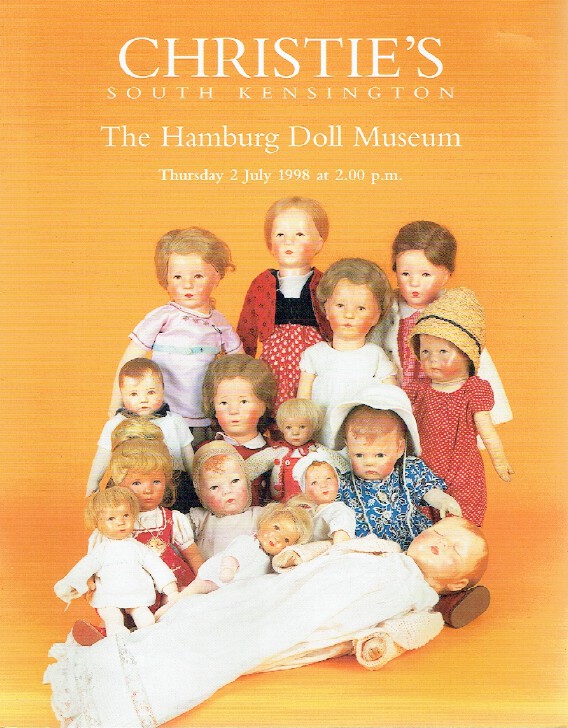 Christies July 1998 The Hamburg Doll Museum