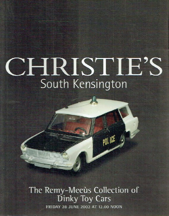 Christies June 2002 The Remy - Meeus Collection of Dinky Toy Cars (Digital Only) - Click Image to Close