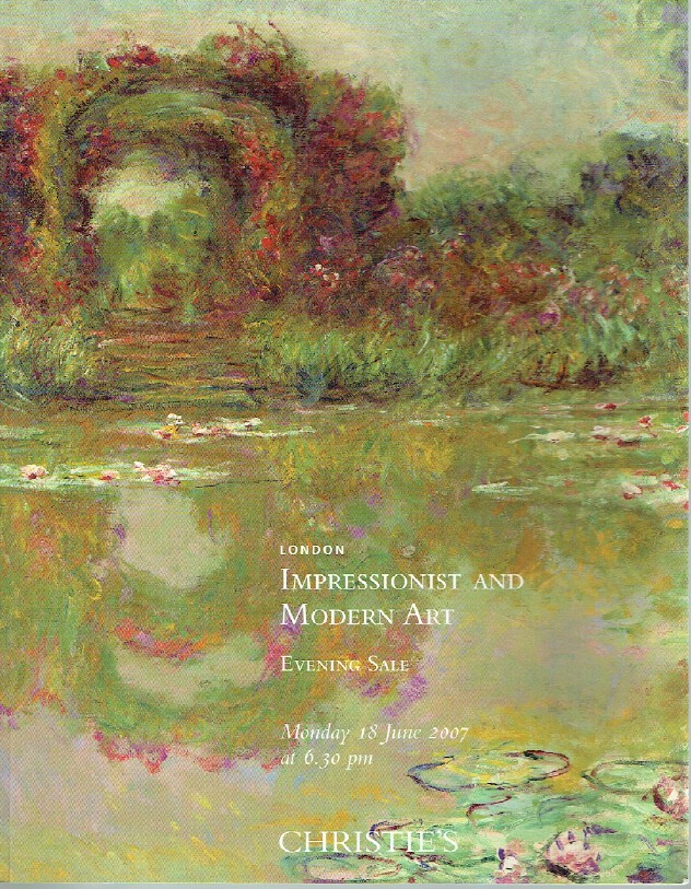 Christies June 2016 Impressionist and Modern Art