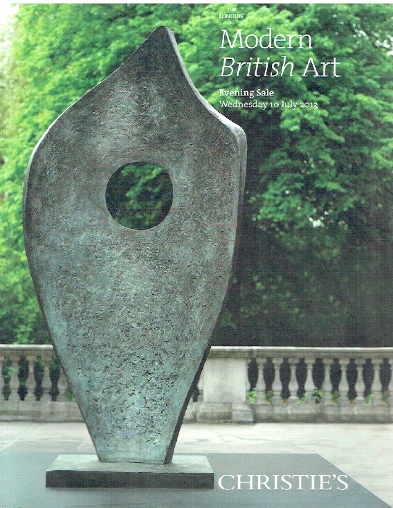 Christies July 2013 Modern British Art - Evening